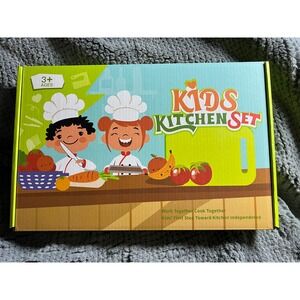 Kids Kitchen Set Cooking Toy KC001 Ages 3+ Educational Culinary Play Set New